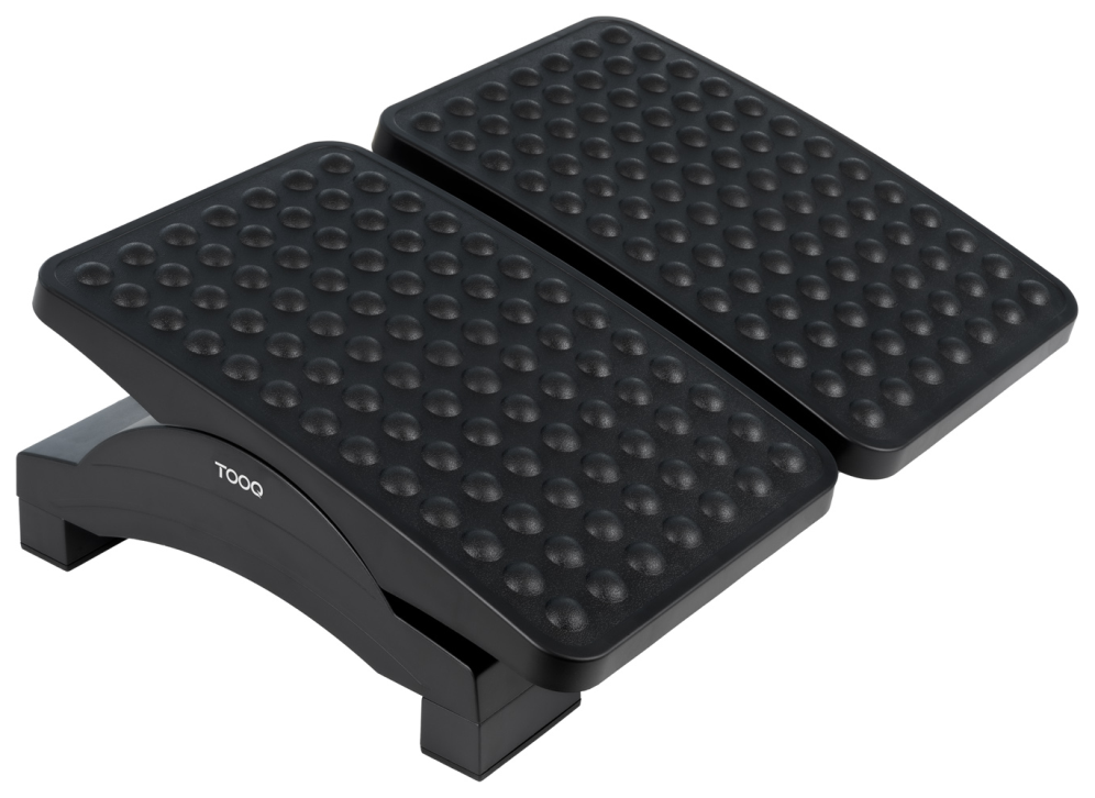 REPOSAPIES TOOQ AJUSTABLE EN ALTURA E INCLINACION NEGRO