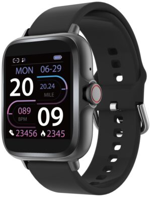 SMARTWATCH DENVER BLUETOOTH CON SENSOR DE FRECUENCIA CARDIACA NEGRO