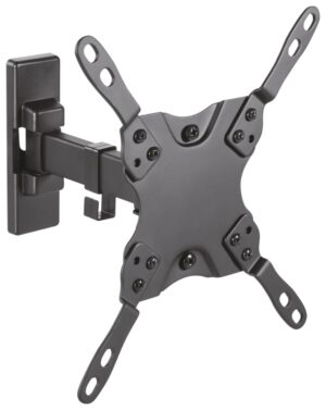 SOPORTE AISENS GIRA. INCLIN. Y NIVEL. MONITOR TV 20KG 2 PIVOTES DE 13-42 NEGRO