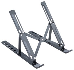 SOPORTE ELEVADOR TOOQ ALUMINIO PLEGABLE PORTATILES GRIS