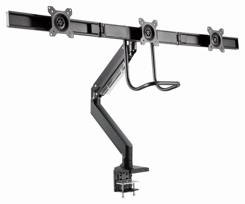 SOPORTE GEMBIRD AJUSTABLE DE MESA PARA 3 MONITORES