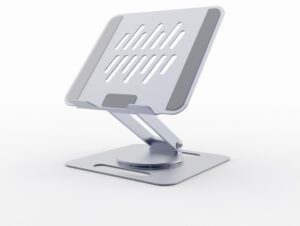 SOPORTE GEMBIRD PORTATIL  HASTA 15.6'' ELEVADOR GIRATORIO GRIS
