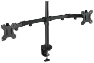 SOPORTE MESA TOOQ DB1232TN-B 2 PANTALLAS 13-32" MAX 8KG POR BRAZO NEGRO