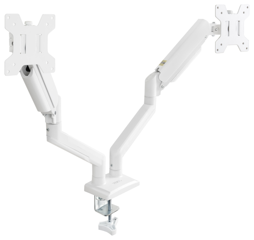 SOPORTE MESA TOOQ PANT. GIRA INCLI 2 BRAZOS 13-34 BLANC