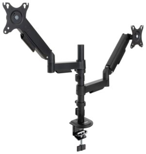 SOPORTE MESA TOOQ PANT. GIRA INCLI 2 BRAZOS 17-32 NEGRO