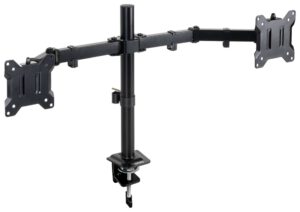 SOPORTE TOOQ MESA GIRA INCLI 2 BRAZOS 17-27" NEGRO