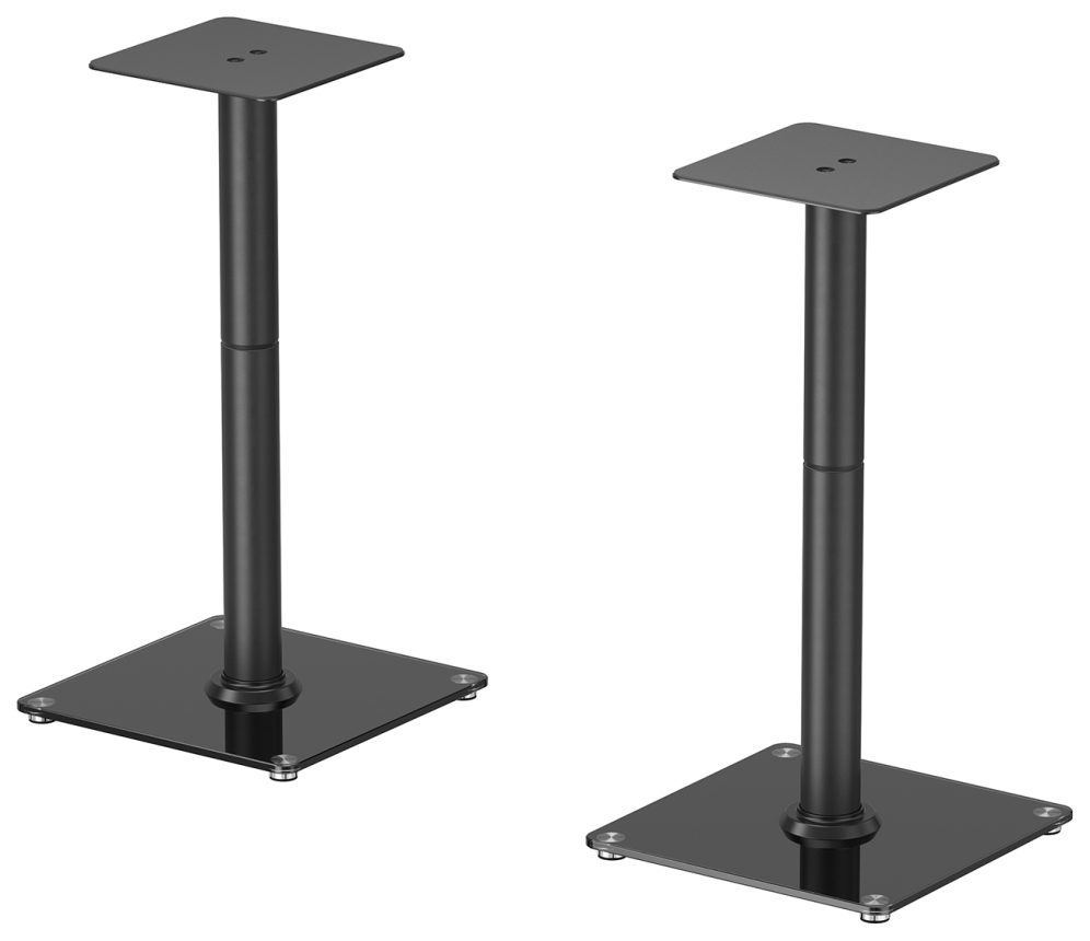 SOPORTE UNIVERSAL AISENS SUELO ALTAVOCES NEGRO