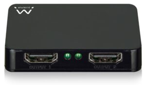 SPLITTER HDMI EWENT 4K 30HZ 1 ENTRADA 2 SALIDAS ALIMENTACION USB