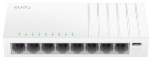 SWITCH CUDY 8-PORT 10/100 MBPS DESKTOP SWITCH FS108D