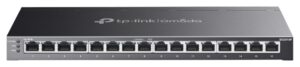 SWITCH TP LINK OMADA TL-S2016P / SMART, 16x1G 8xPOE+, 120W