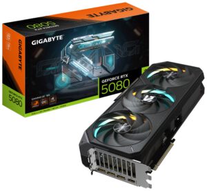 TARJETA GRAFICA GIGABYTE RTX 5080 GAMING OC 16G