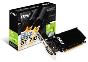 TARJETA GRAFICA MSI GT 710 2GD3H LP