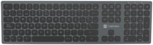 TECLADO NATEC DOLPHIN SLIM BLUETOOTH ALUMINIO