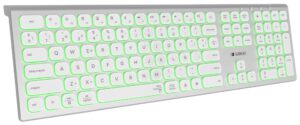 TECLADO SUBBLIM KEYBOARD MASTER BLUETOOTH RETROILUMINADO SILVER/BLACK