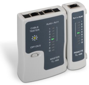 TESTEADOR AISENS PARA CABLE RJ11 RJ12 RJ45