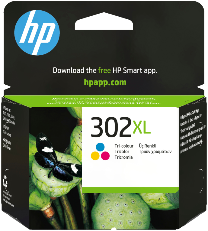 TINTA HP 302XL TRICOLOR