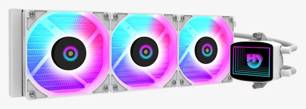 VENTILADOR HIDITEC GAMING ARGB N18-ARGB WHITE 120MM