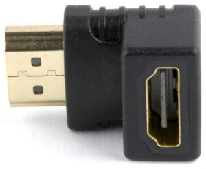 ADAPTADOR GEMBIRD HDMI HEMBRA A HDMI MACHO 90º ANGULO ABAJO