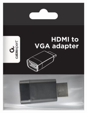ADAPTADOR GEMBIRD HDMI MACHO A VGA HEMBRA