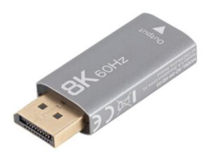 ADAPTADOR LANBERG 8K DISPLAYPORT MACHO/HDMI HEMBRA