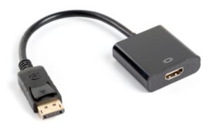 ADAPTADOR LANBERG DISPLAYPORT MACHO/HDMI HEMBRA 10CM