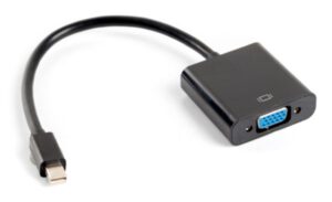 ADAPTADOR LANBERG MINIDISPLAYPORT MACHO/VGA HEMBRA 20CM NEGRO