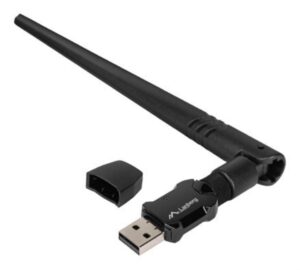ADAPTADOR RED LANBERG USB 2.0 WIFI6 DUAL BAND AX900 2.4/5GHZ 600MB/S ANTENA EXT