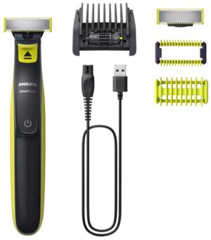 AFEITADORA CARA Y CUERPO PHILIPS ON BLADE 360º QP2824/20 WET ADN DRY CARGA USB
