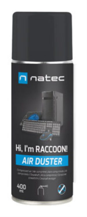AIRE COMPRIMIDO NATEC RACCOON 400 ML