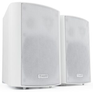 ALTAVOCES TOOQ TQOWS-01W 2x30W JACK 3.5MM BLANCO