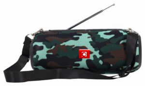 ALTAVOZ PORTATIL GEMBIRD SPK-BT-17-CM COM RADIO FM 2X5W RMS BLUETOOTH CAMUFLAJE