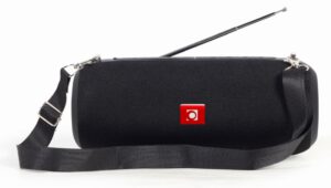 ALTAVOZ PORTATIL GEMBIRD SPK-BT-17 COM RADIO FM 2X5W RMS BLUETOOTH NEGRO