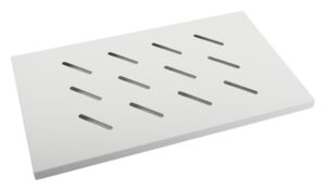 BANDEJA FIJA LANBERG 1U 486X270 MM HASTA 120 KG RACK DE 19" GRIS
