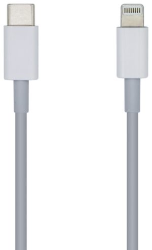 CABLE AISENS USB 2.0 LIGHTNING/M-USB-C/M PD BLANCO 20CM