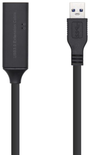 CABLE AISENS USB 3.0 PROLONGADOR AMPLIFICADOR ALIM. A/M-A/H 10M