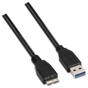 CABLE AISENS USB 3.0 TIPO A/M-MICRO B/M NEGRO 1.0M