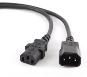 CABLE ALIMENTACION GEMBIRD C13 A C14 1,8M