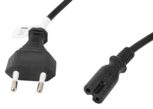 CABLE DE ALIMENTACION LANBERG OCHO CEE 7/16 A IEC320 C7 1.8M