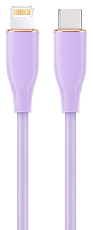 CABLE DE CARGA Y DATOS GEMBIRD USB TIPO-C A 8 CLAVIJAS 1,5 M VIOLETA
