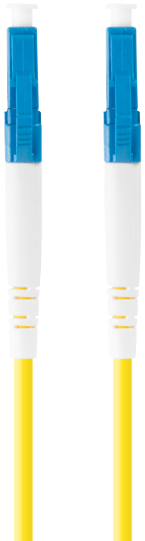 CABLE DE FIBRAOPTICA LANBERG 1M MONO LC/UPC-LC/UPC SIMPLEX G657A1 LSZH AMARILL