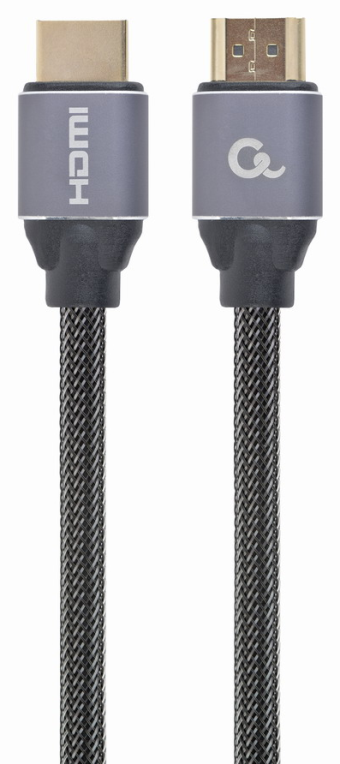 CABLE HDMI 2.0 4K 60HZ GEMBIRD CCBP-HDMI-3M PREMIUM TRENZADO ETHERNET 3M NEGRO