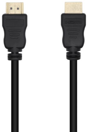 CABLE HDMI AISENS V1.4 ALTA VELOCIDAD 14+1 CCS A/M-A/M 2.0M NEGRO