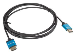 CABLE HDMI LANBERG MACHO/MACHO V2.0 4K SLIM 1M NEGRO