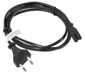 CABLE LANBERG DE ALIMENTACION OCHO CEE 7/16 A IEC320 C7 EURO (RADIO) NEGRO 1.8 M