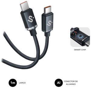 CABLE OPTIMUS 60W C-C 1M BLACK