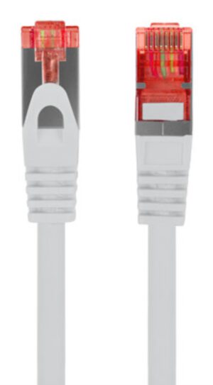 CABLE RED LANBERG LATIGUILLO CAT.6 S/FTP LSZH CU 1.5M GRIS FLUKE PASSED