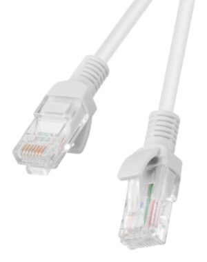 CABLE RED LANBERG LATIGUILLO CAT.6 UTP 5M GRIS FLUKE PASSED