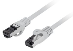 CABLE RED LANBERG LATIGUILLO CAT.8.1 S/FTP LSZH CU 2M GRIS FLUKE PASSED