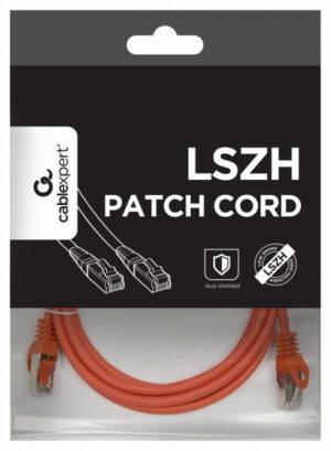 CABLE RED S-FTP GEMBIRD CAT 6A LSZH ROJO 2M
