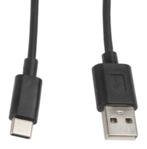 CABLE USB LANBERG 2.0 MACHO/USB C MACHO 1M NEGRO
